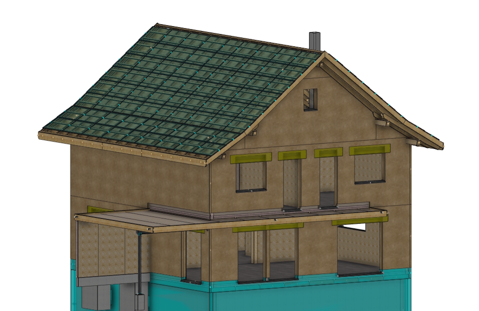 3-D Ansicht